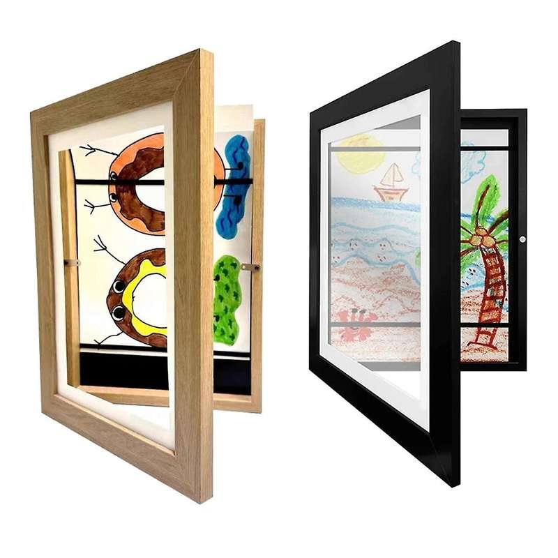 Children'S Art Photo Frame, Replaceable Children'S Photo Frame, Poster Photo Painting Picture Displa