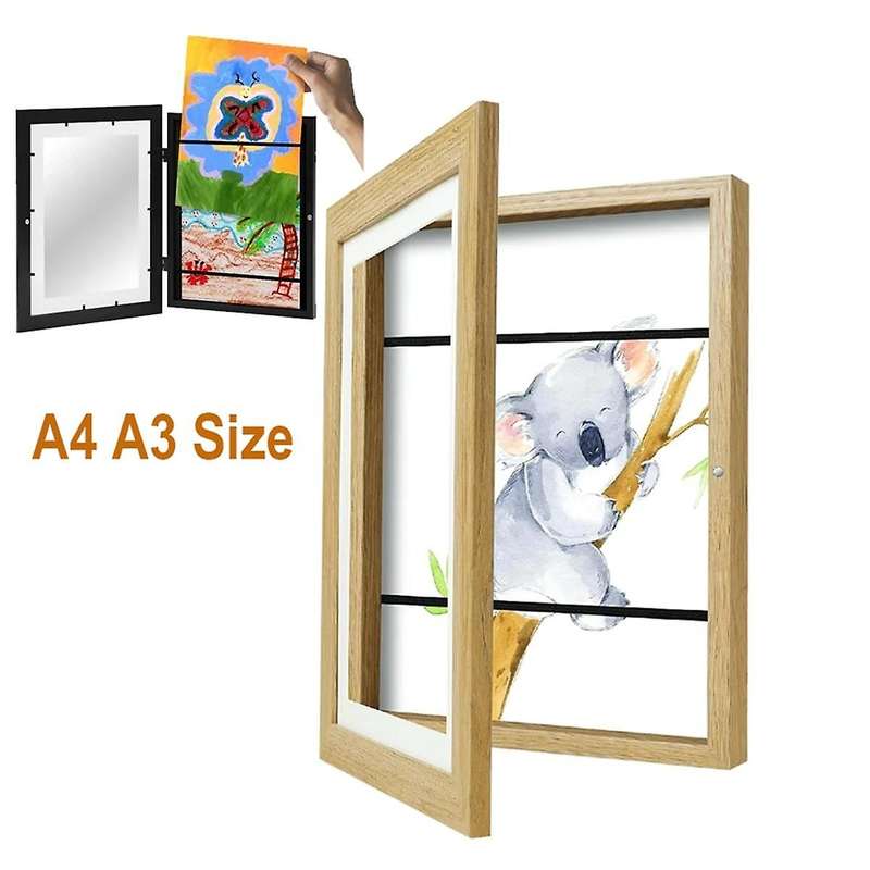Children'S Art Photo Frame, Replaceable Children'S Photo Frame, Poster Photo Painting Picture Displa
