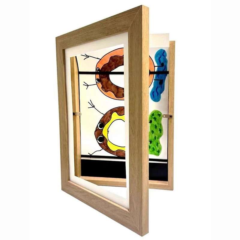 Children'S Art Photo Frame, Replaceable Children'S Photo Frame, Poster Photo Painting Picture Displa