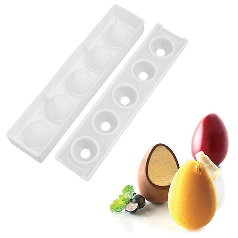 Chocolate Silicone Molds, Ball Mold, Baking for Chocolate Cake Decorating Tools, Desserts Easter Eg