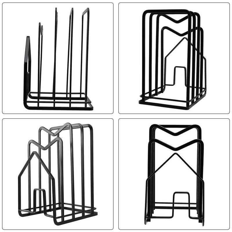 Chopping Board Organizer Stand Holder Cutting Board Rack Kitchen Countertop Pots Pan Rack Organizer