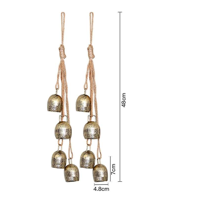 Christmas Cow Bells, Bell , Rustic Metal Bells Christmas Tree Hanging