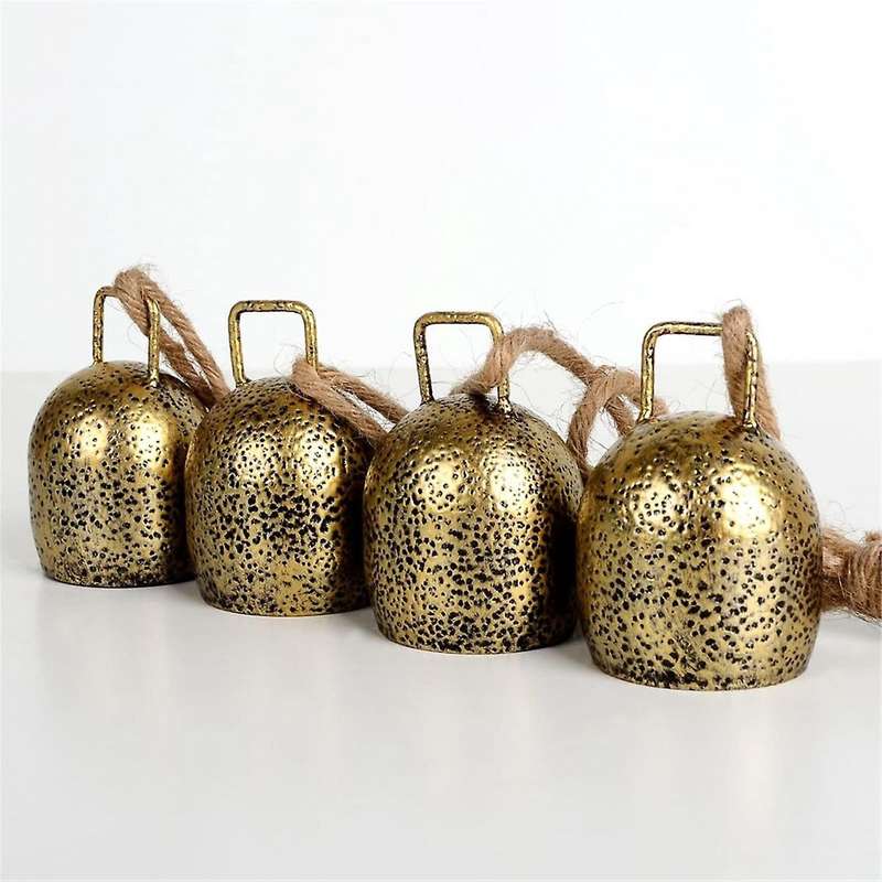 Christmas Cow Bells, Bell , Rustic Metal Bells Christmas Tree Hanging