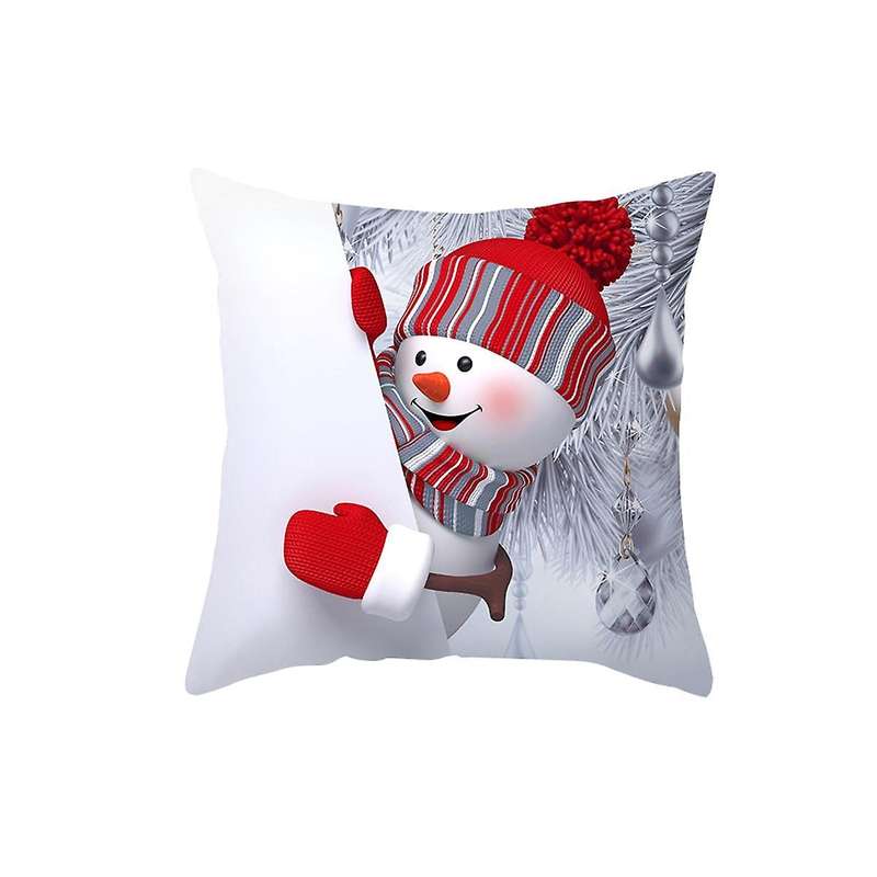 Christmas Cushion Cover Decorations for Home Christmas Ornaments Xmas Navidad Gifts Happy New Year