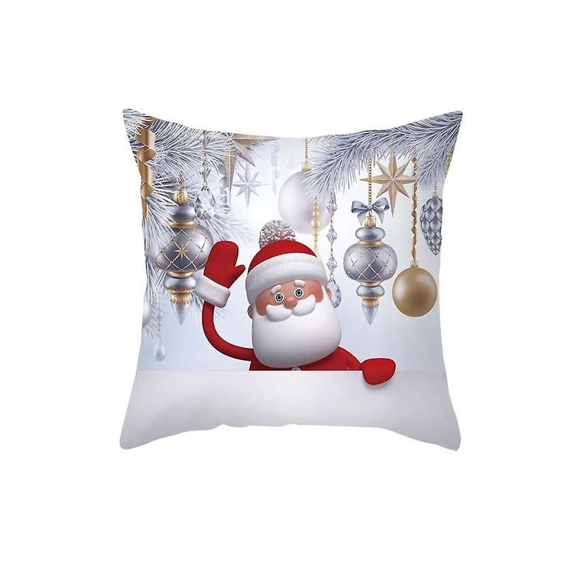 Christmas Cushion Cover Decorations for Home Christmas Ornaments Xmas Navidad Gifts Happy New Year