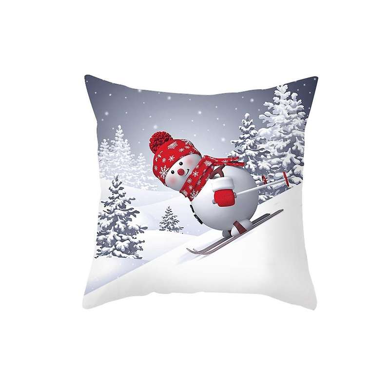 Christmas Cushion Cover Decorations for Home Christmas Ornaments Xmas Navidad Gifts Happy New Year