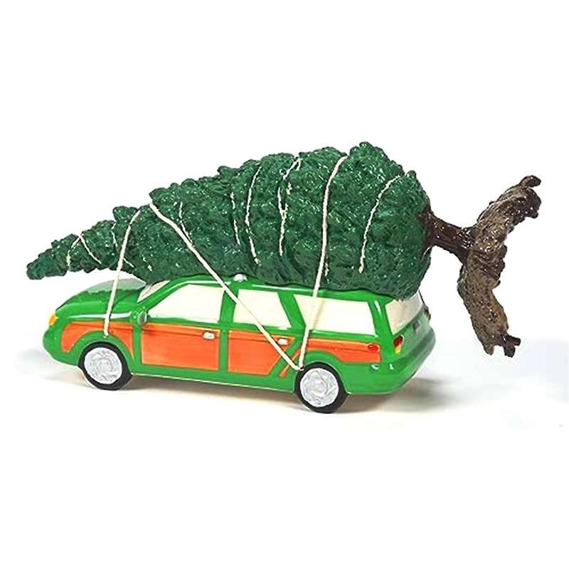 Christmas Craft Ornaments Garden Decorations Rural Street View Resin Ornaments
