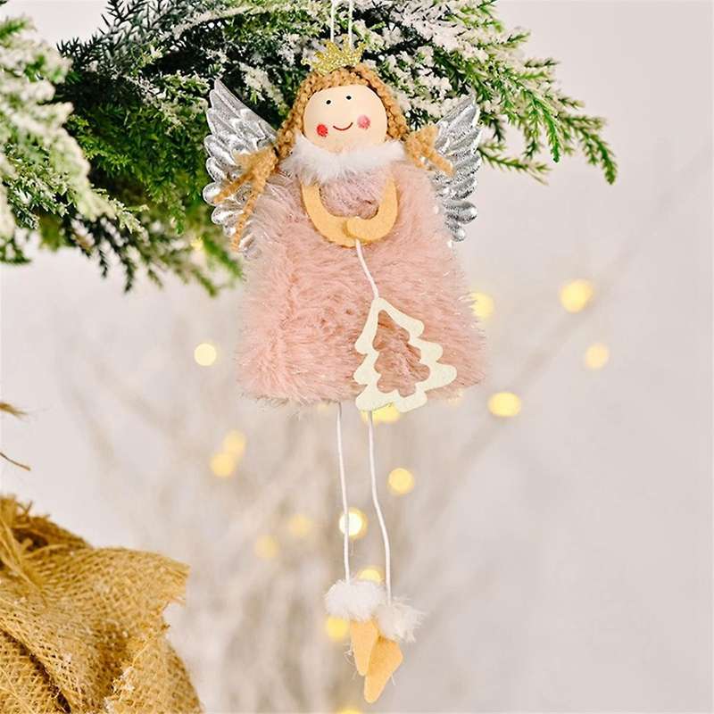 Christmas Decor Angel Doll Pendant Tree Hanging Ornaments,christmas Doll Hanging Angel-decor for Tr