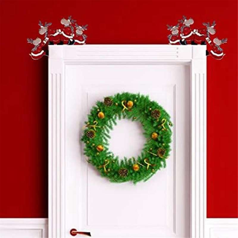 Christmas Decor, Rooting , , Door Frame Decor, Made of Wood, for Party Ornament, Christmas Decor