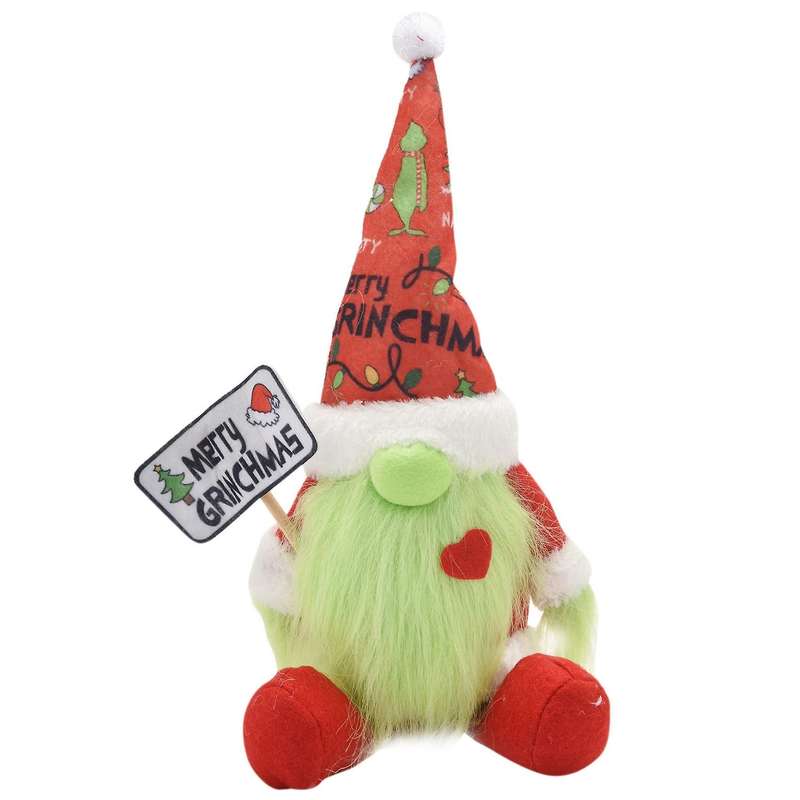Christmas Gnome Faceless Doll Swedish Tomte Nisse for Xmas Party Table Decor