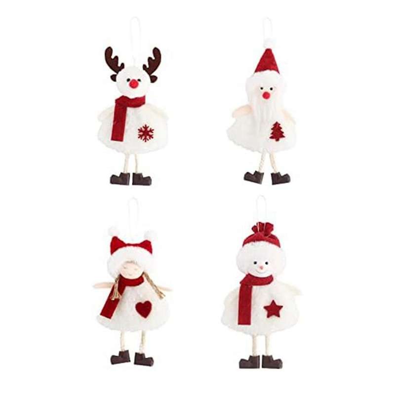 Christmas Hanging Pendants -Old Man Girl- Tree Decor for Ornaments for Child Students Christmas Tree