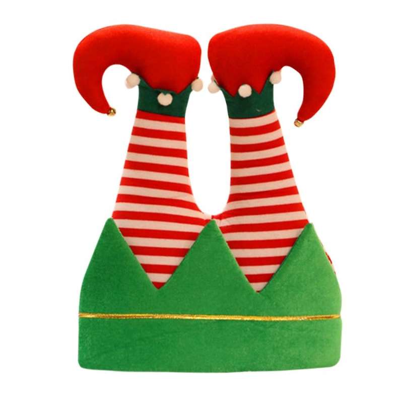 Christmas Hat Clown Pants Legs Kids Adult Christmas Cap Supply,b
