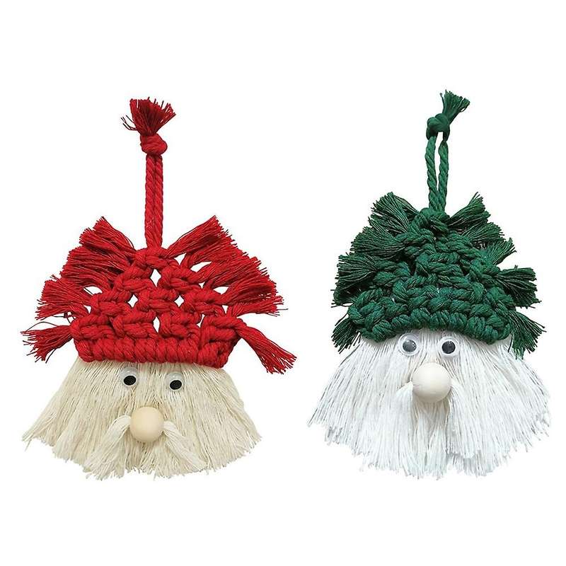 Christmas Ornament Set,2Pcs Hanging Ornaments Decorations Santa Ornaments