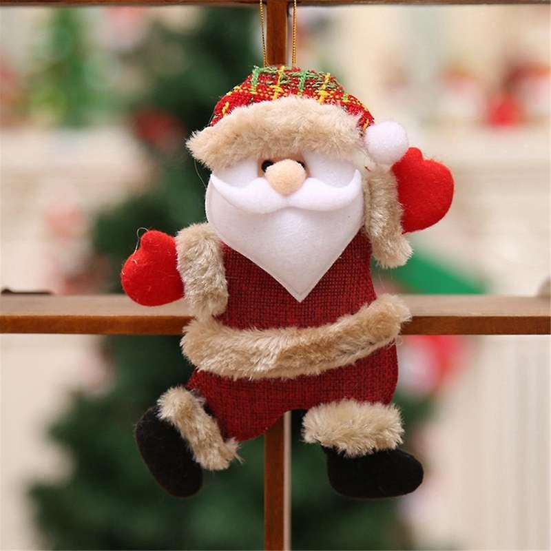 Christmas Ornaments,Xmas Hanging Decor Santa-Clause -Reindeer Bear Doll Christmas Tree Ornaments for