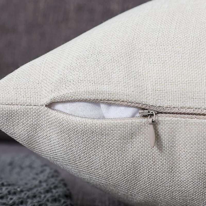 Christmas Pillowcase Santa Square Home Decor Linen Pillow Cases Cushion Covers for Christmas Sofa S