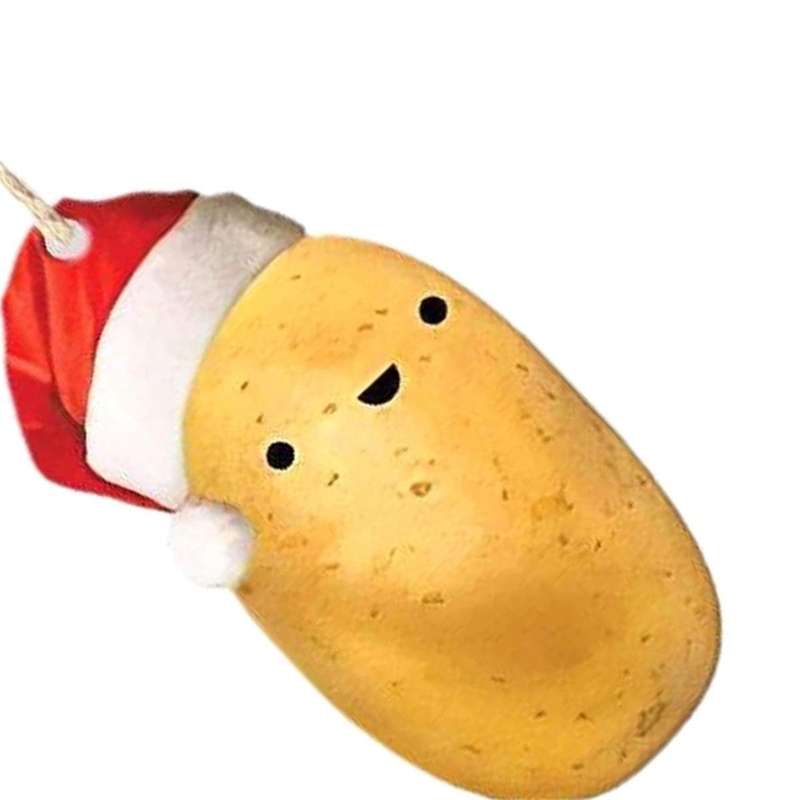 Christmas Potato Ornament,Christmas Tree Ornament Decor, Potato Hanging Ornament Christmas Tree Deco