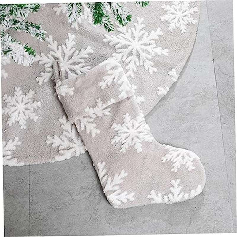 Christmas Socks Pendant Gift Storage Bag Pouch Candy Storage Bag Festival Adornment Candy Christmas