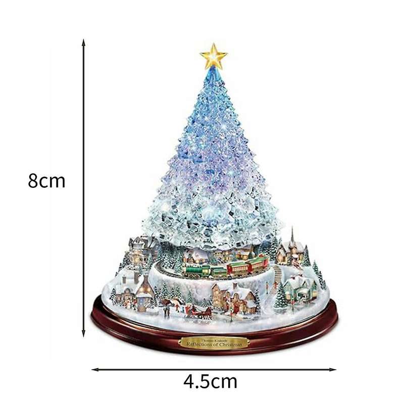 Christmas Stickers/xmas Tree Hanging Pendants Decorative Exquisites Home Farmhouse Party Decor