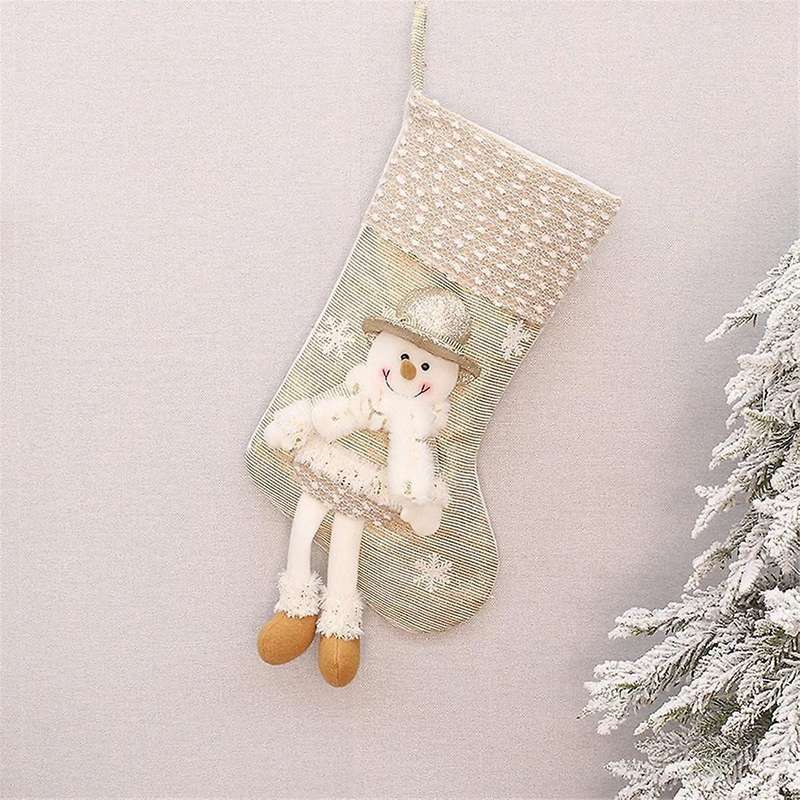 Christmas Stocking Gift Bag Holiday Stockings Sock Xmas Tree Sock Christmas Tree Decor