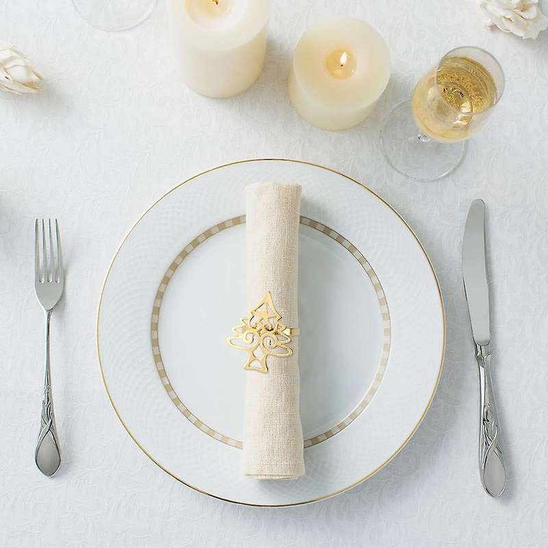 Christmas Tree Napkin Rings Napkin Buckle Table Christmas Decorations Napkin Holders for Cloth Napki