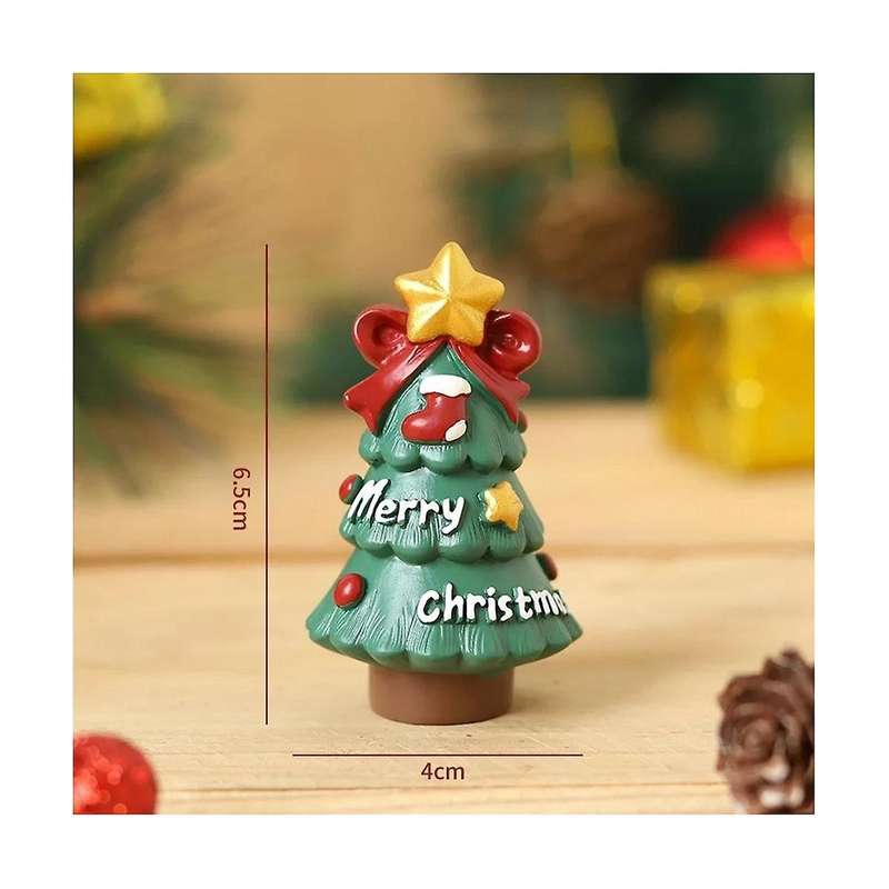 Christmas Trinkets Landscape Cute Cartoon Christmas Gift Tree Decoration Decoration Blind Box Gift