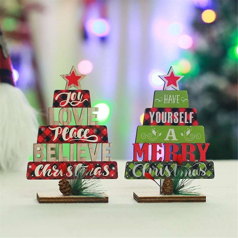 Christmas Wooden Ornaments Craft Home Ornaments Christmas Tree Ornaments Tree Decorations