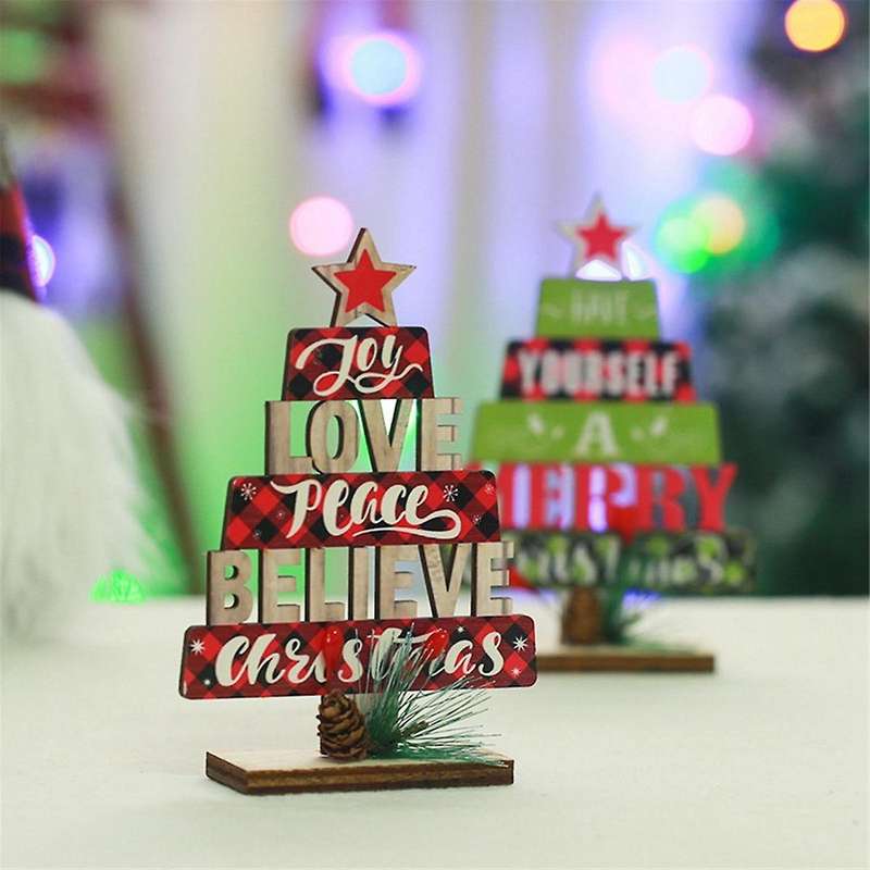 Christmas Wooden Ornaments Craft Home Ornaments Christmas Tree Ornaments Tree Decorations