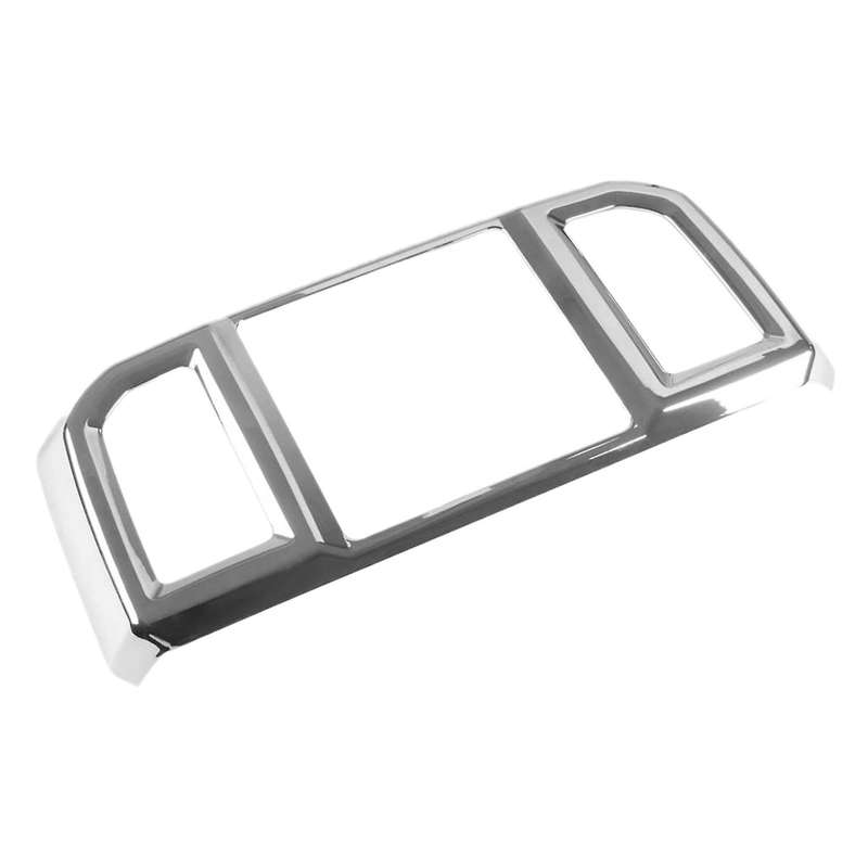 Chrome ABS Rear Air Condition Outlet Vent Covers Trim for 2016 2017 Car Inner Accessories