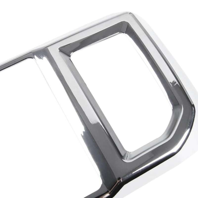 Chrome ABS Rear Air Condition Outlet Vent Covers Trim for 2016 2017 Car Inner Accessories