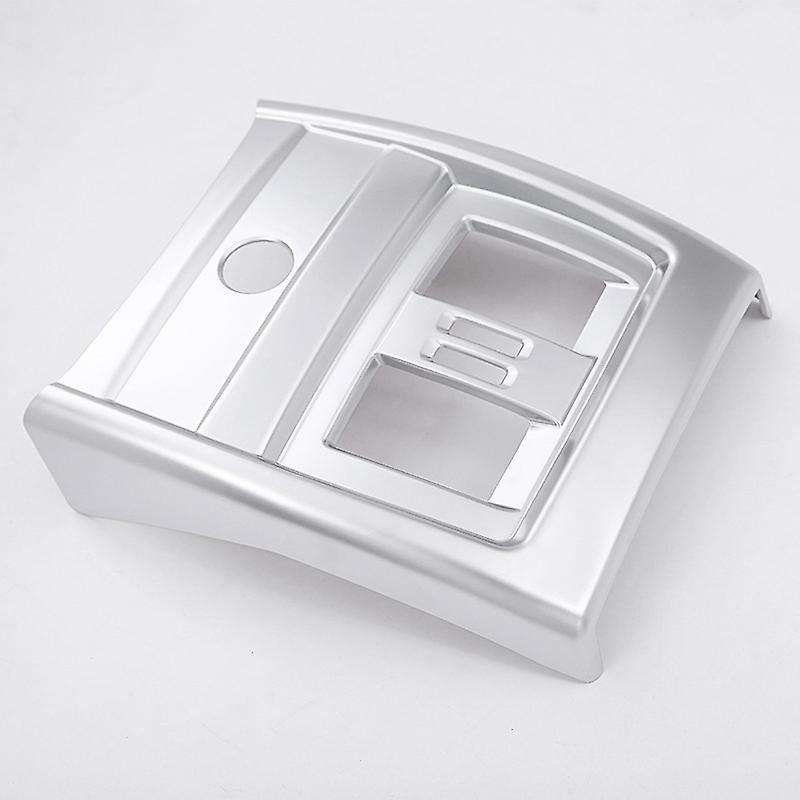 Chrome ABS Rear Armrest Box Air Conditioning Socket Frame Cover Trim for - 3 Series F30 GT F34 320 2