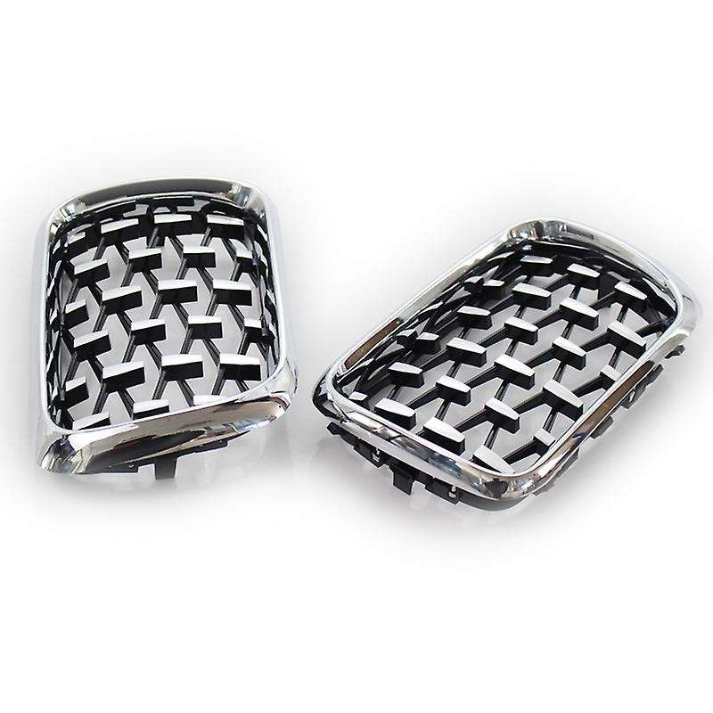 Chrome Car Front Bumper Diamond Grille Kidney Grill for - E36 3 Series M3 1997-1999 51138195151 5113