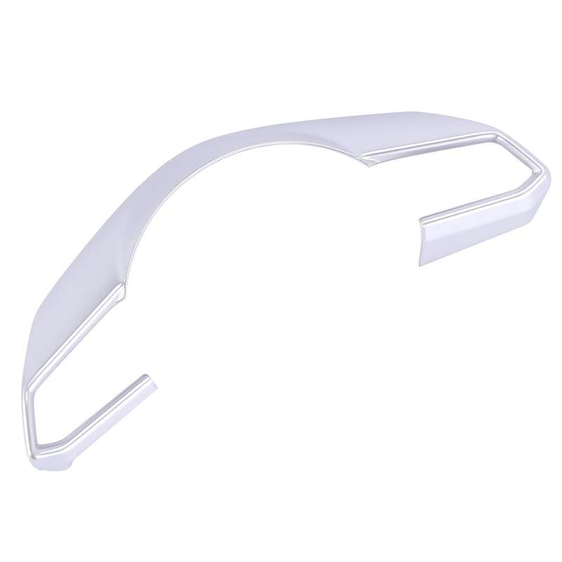 Chrome ABS Steering Wheel Decoration Cover Trim Frame Sticker for CX5 -5 2017-2020 Car Inner Accesso