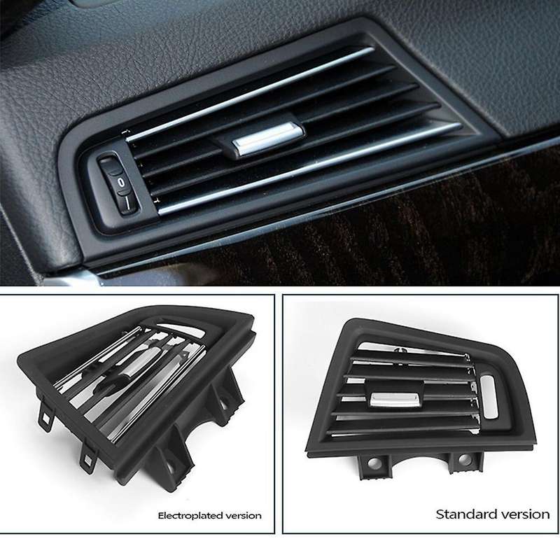 Chrome Car Dashboard Left+Right Side Air Outlet Vent 64229166887 64229166888 for 5 Series F10 F11 F1