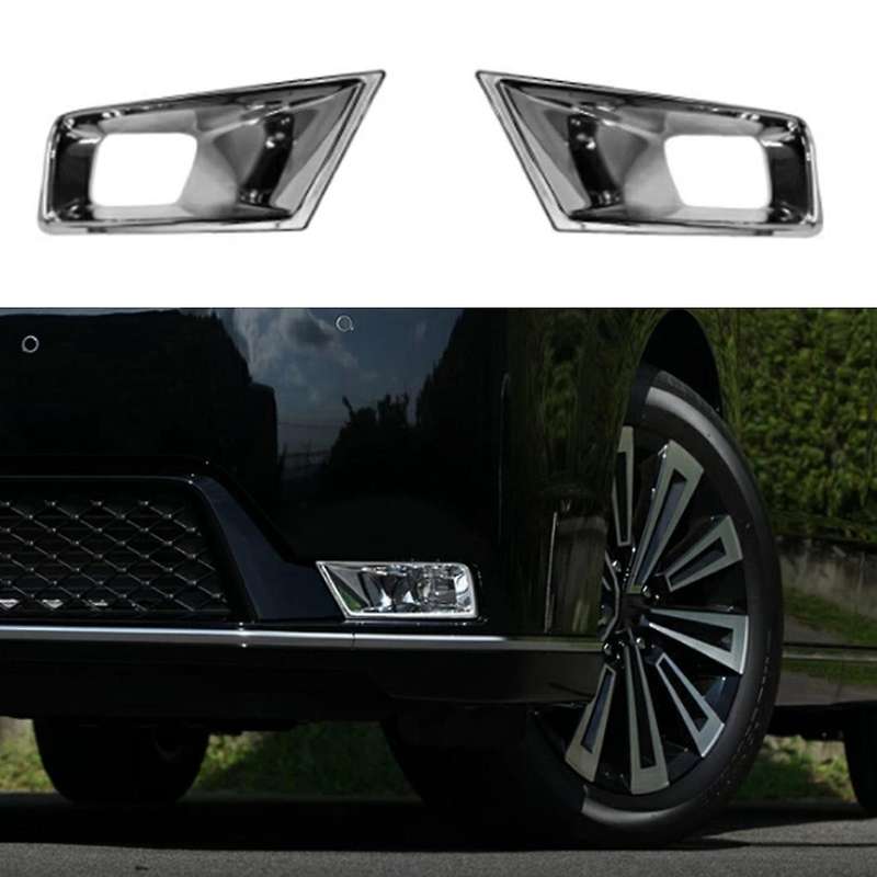 Chrome Car Front Bumper Fog Light Fog Lamp Cover Trim Panel for Stepwgn 2023