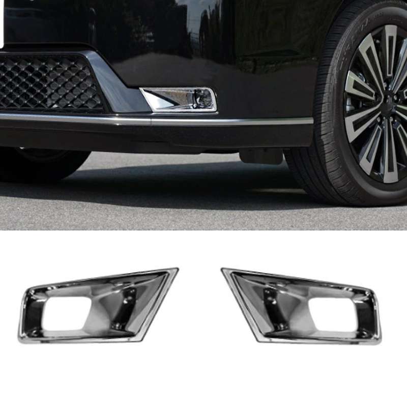 Chrome Car Front Bumper Fog Light Fog Lamp Cover Trim Panel for Stepwgn 2023