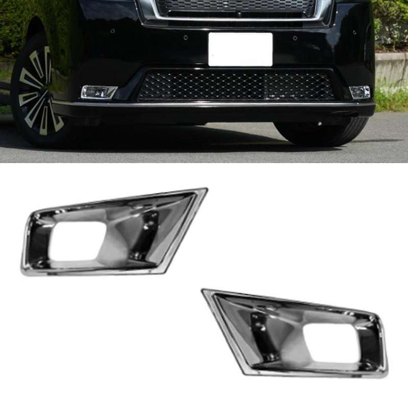 Chrome Car Front Bumper Fog Light Fog Lamp Cover Trim Panel for Stepwgn 2023