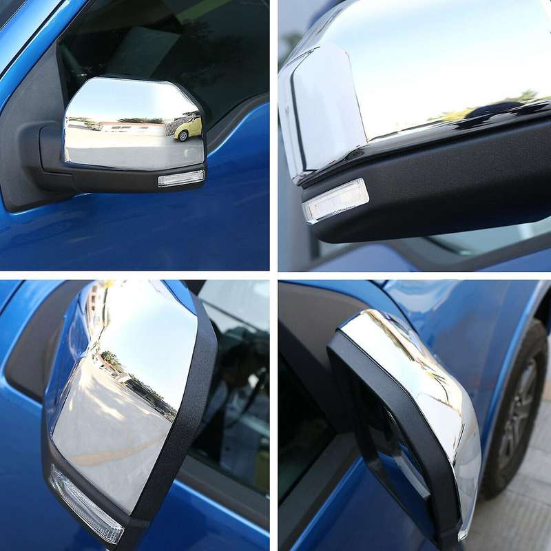 Chrome Car Rear View Mirror Cover-Side Mirror Cover Cap for 2016-2020