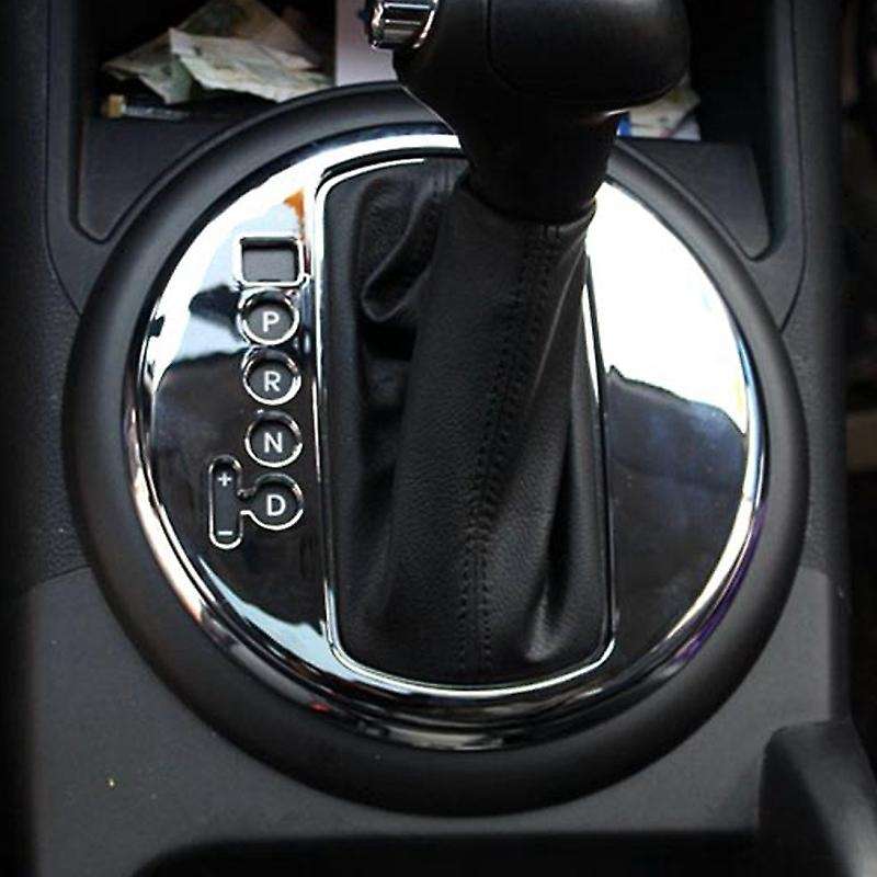 Chrome Car Interior Shift Gear Panel Trim Frame Cover Molding for 2010- 2015