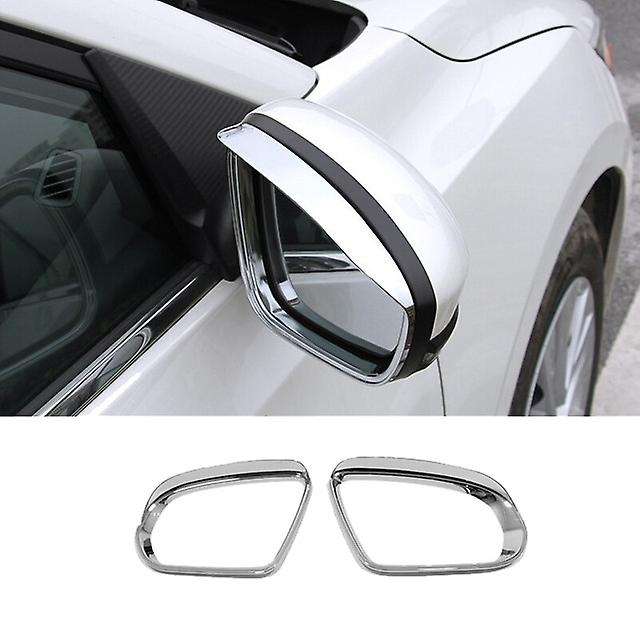 Chrome Car Side Rearview Mirror Rain Eyebrow Trim for B C E S GLC Class W205 W213