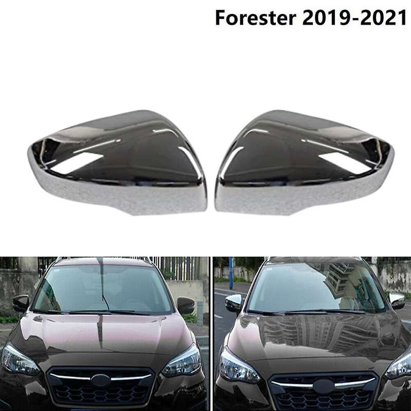 Chrome Car Rearview Mirror Cover Side Mirror Cap Trim for 2019-2021