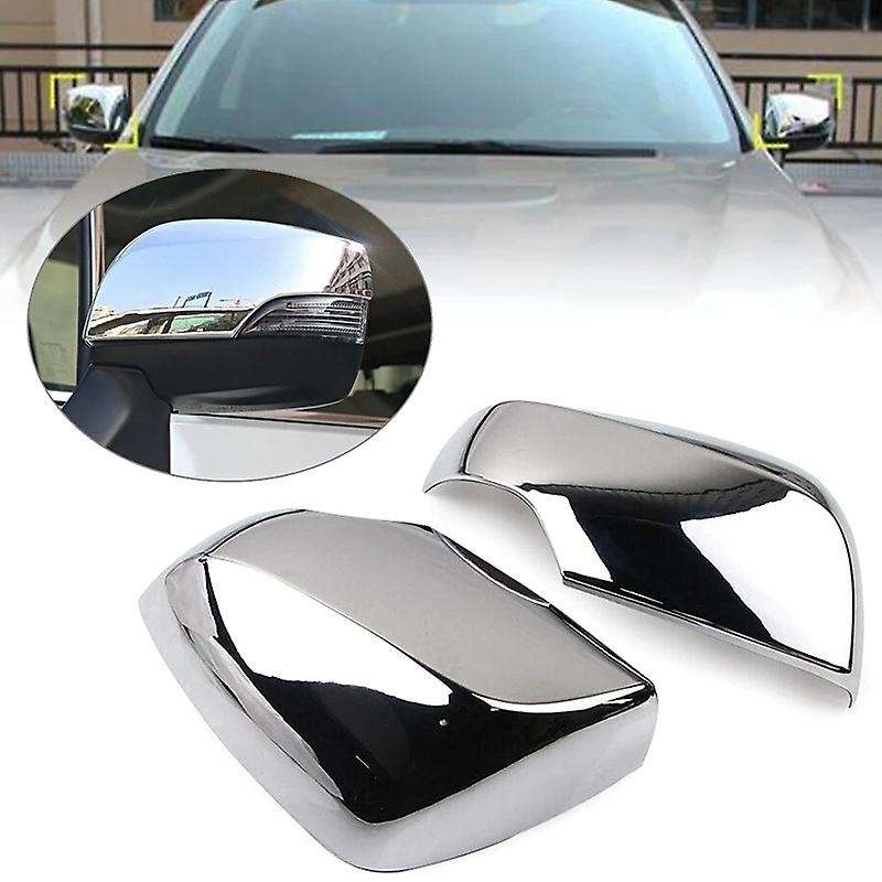 Chrome Car Rearview Mirror Cover Side Mirror Cap Trim for 2019-2021