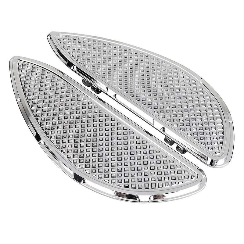Chrome Driver Stretched Floorboards Foot Board for Touring Fat Boy FLSTF