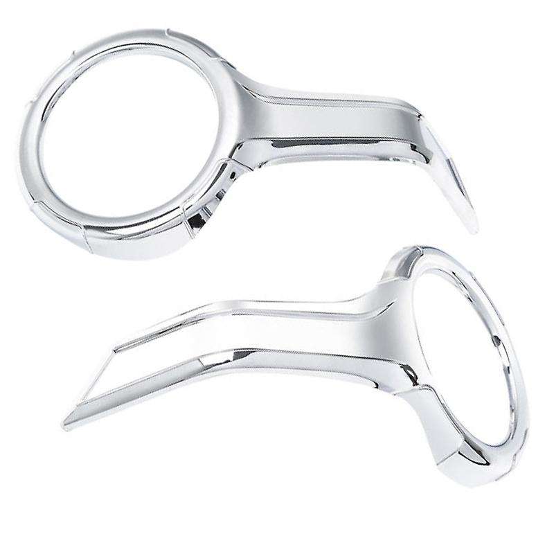 Chrome Fog Light Trim Rings Case for Gold Wing Goldwing GL1800BD GL1800B Tour GL1800 2018 2020