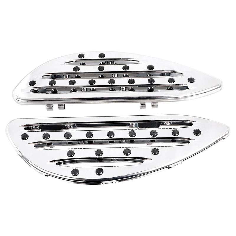 Chrome Driver Stretched Floorboards Foot Boards for Touring FLHT