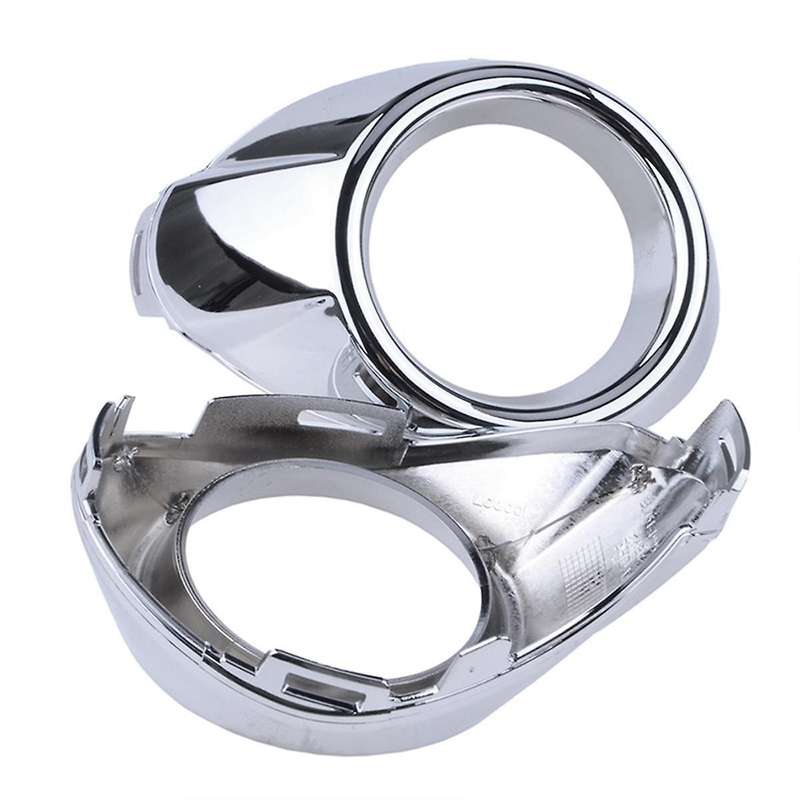 Chrome Front Bumper Fog Light Lamp Frame Trim Grille Cover BM51-19953-CB, BM51-19952-CB for Focus 2