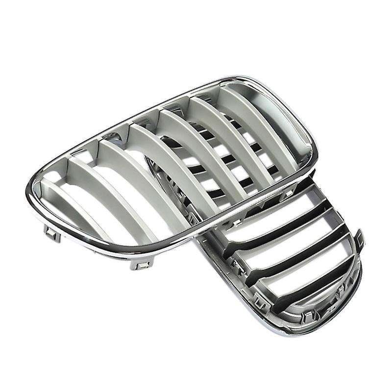 Chrome Front Bumper Hood Kidney Grill Grille for X3 F25 2011-2014 Front Grill Grille Refit