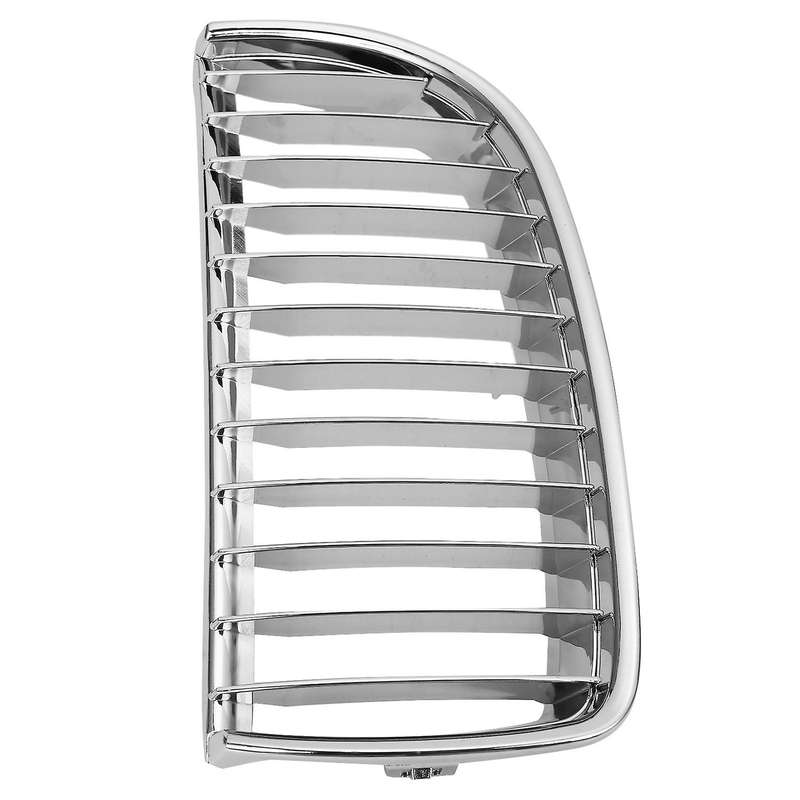 Chrome Front Bumper Kidney Grill Grille for  E90 E91 320I-335I 4DR Sedan Wagon 2005-2008