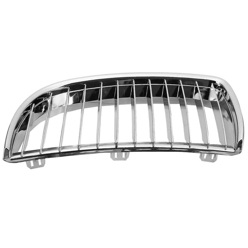 Chrome Front Bumper Kidney Grill Grille for  E90 E91 320I-335I 4DR Sedan Wagon 2005-2008