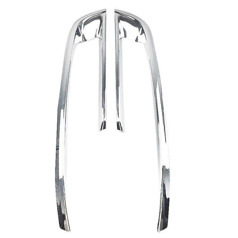 Chrome Front Fog Lamp Frame Decoration Cover Trim Strip Exterior Accessories for 5 Series 520I 528I