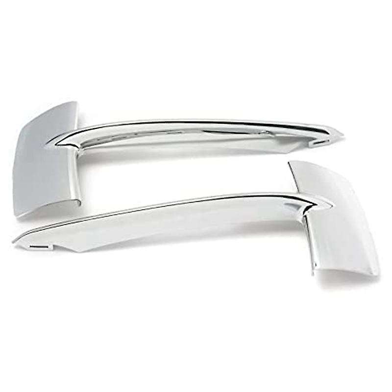Chrome Front Left Bumper Grille Trim Molding 51117303113 for - X5 F15 35I 35Ix 35Dx 40Ex 2014 2015 2